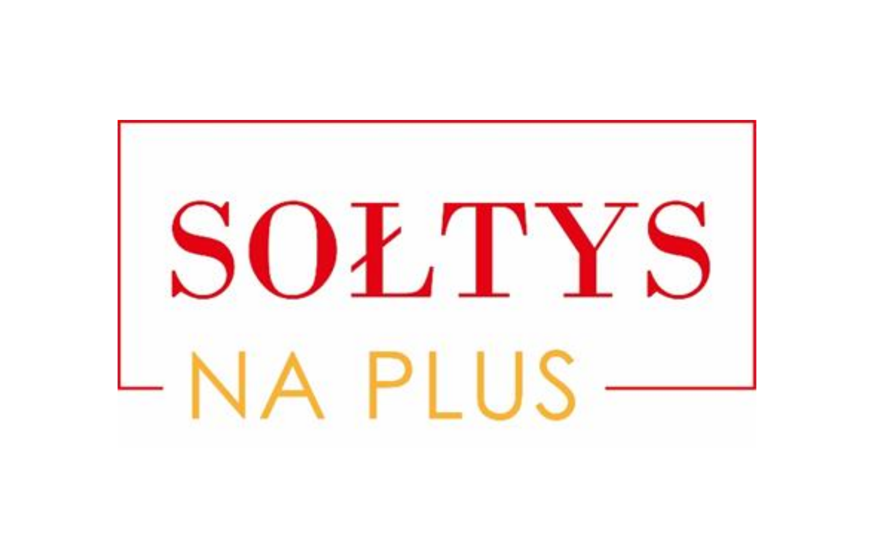 Logotyp konkursu Sołtys na plus.